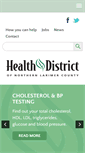 Mobile Screenshot of healthdistrict.org